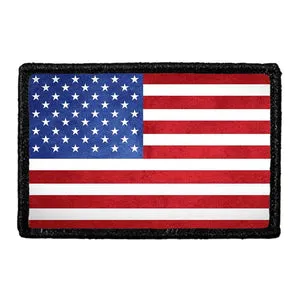 Pull Patch American Flag patch velcro