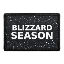 Pull Patch Blizzard Season patch velcro vinter