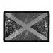 Pull Patch Jamaica Flag patch sort-hvid velcro