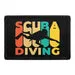 Pull Patch Scuba Diving velcromærke 76x51 mm