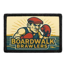 Pull Patch Boardwalk Brawlers patch med velcro