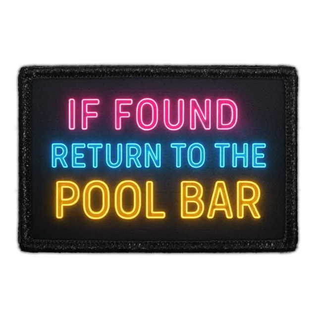 Pull Patch Pool Bar patch 3x2 velcro cruise