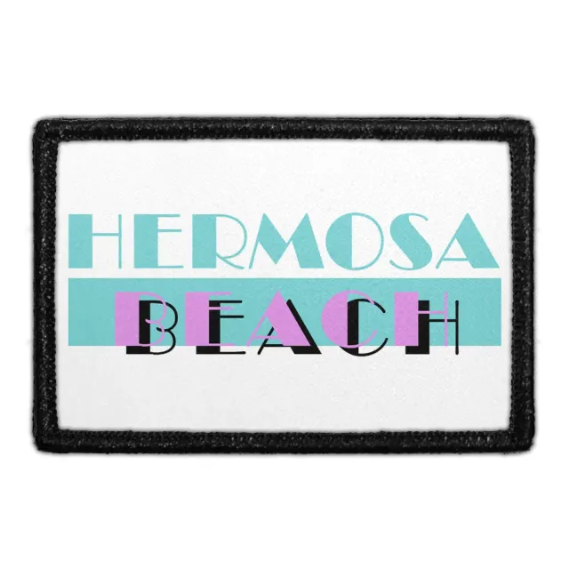 Pull Patch Hermosa Beach Miami Vice patch med velcro