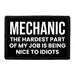 Pull Patch Mechanic Being Nice patch 76x51 mm velcro
