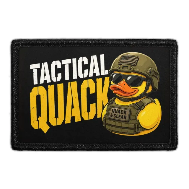 Pull Patch Tactical Quack patch 3x2 andemotiv