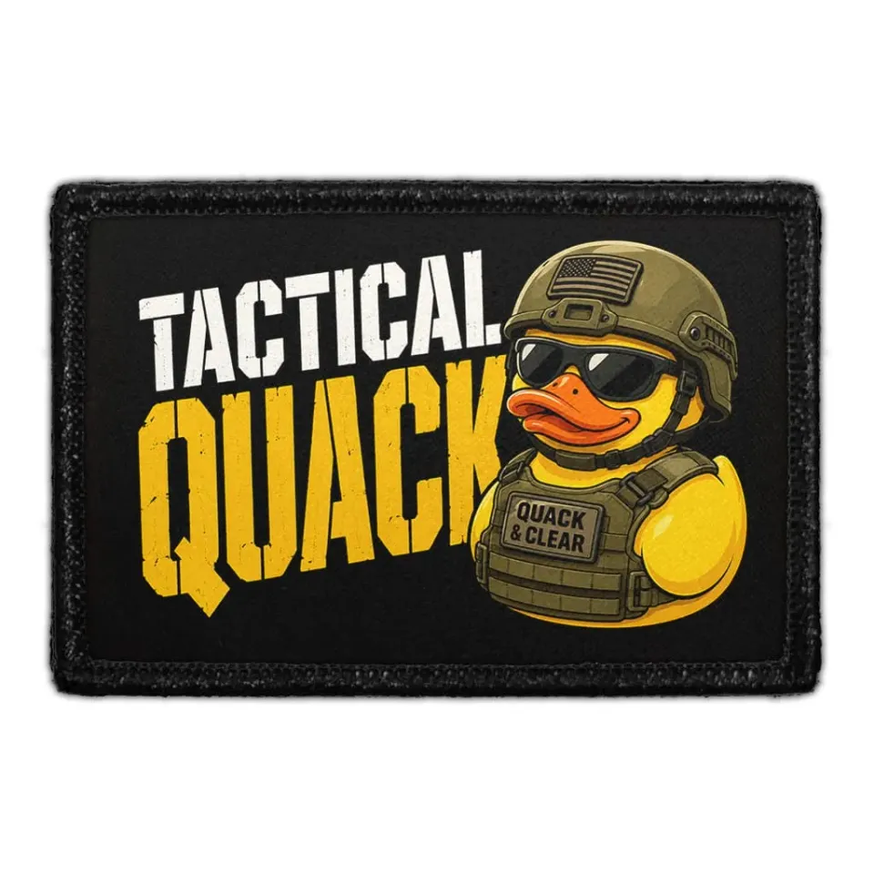 Pull Patch Tactical Quack patch 3x2 andemotiv