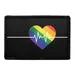 Pull Patch Pride Heartbeat patch med velcro 76 mm