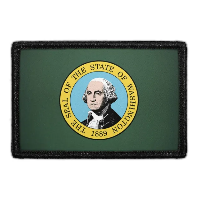 Pull Patch Washington State Flag patch farve