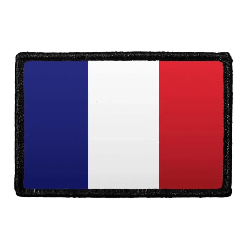 Pull Patch France Flag patch farvet