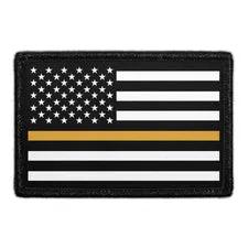 Pull Patch Flag Dispatch patch med velcro