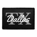 Pull Patch Dallas TX patch velcro 76x51 mm