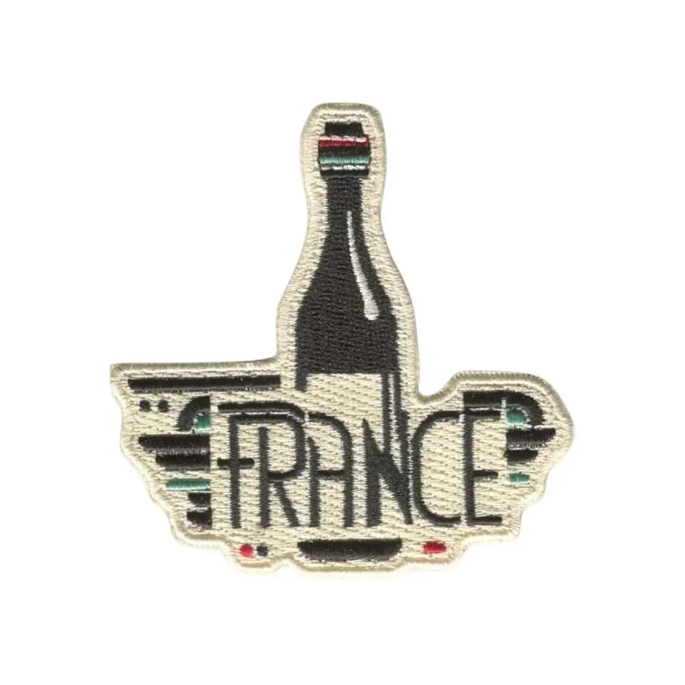 Vagabond Heart France strygemærke 76 mm broderi