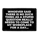 Pull Patch Stupid Question patch arbejde