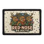 Pull Patch Red Nose Rejects patch med velcro sjovt motiv