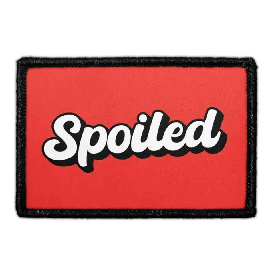 Pull Patch Spoiled patch 1 stk med velcro