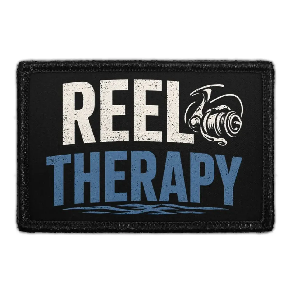 Pull Patch Reel Therapy patch 3x2 velcro fiskeri