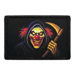 Pull Patch The Grin Reaper patch med velcro klovn