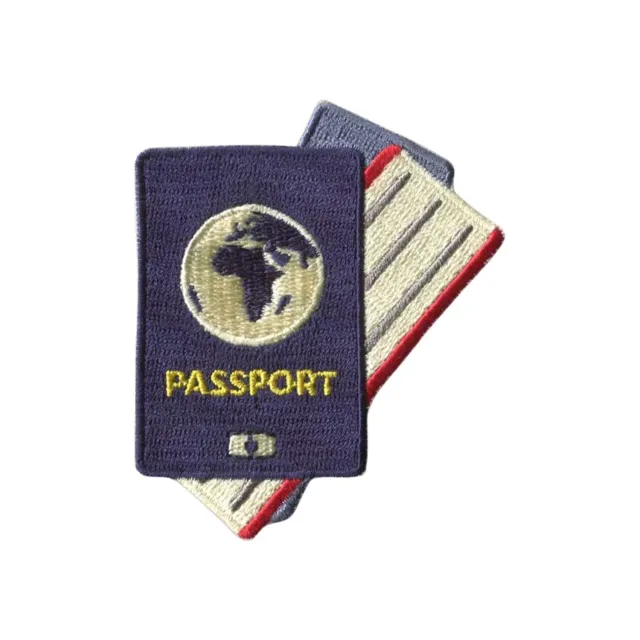 Vagabond Heart Passport patch 3D broderi