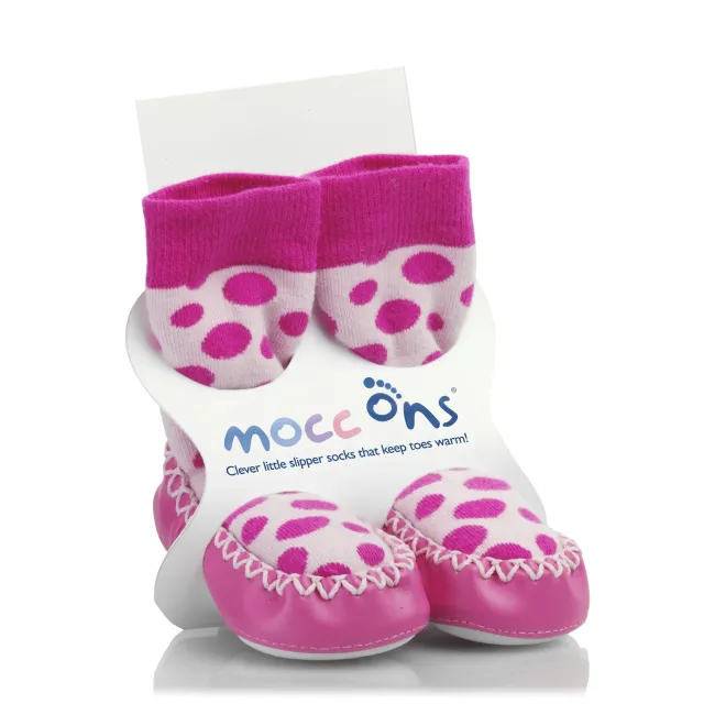 Sock Ons Mocc Ons sutsko ballerina 12-18 mdr blød sål