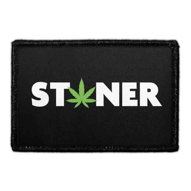 Pull Patch Stoner patch med velcro grøn