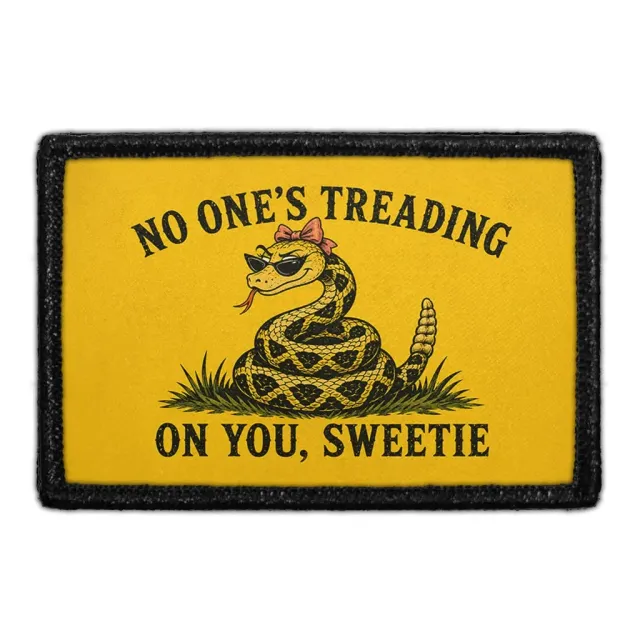 Pull Patch No One’s Treading on You Sweetie patch velcro