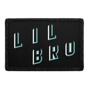 Pull Patch Lil Bro patch 3x2 velcro humor