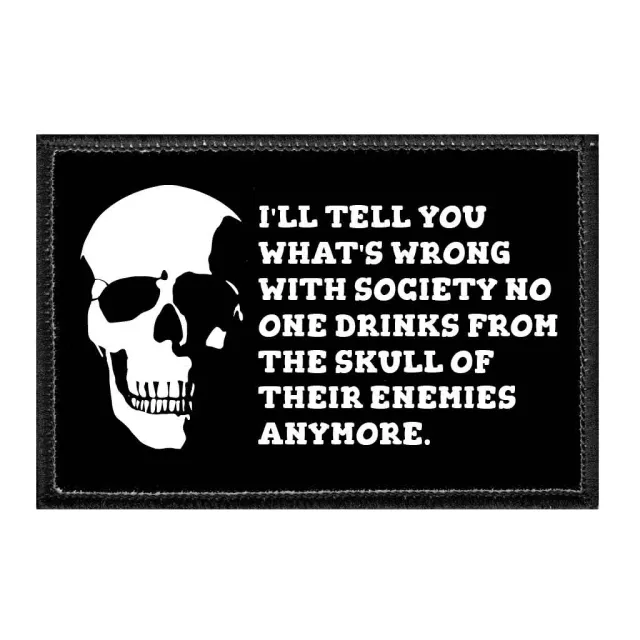 Pull Patch Skull Of Their Enemies patch med velcro 1 stk