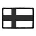 Pull Patch Finland Flag patch velcro sort hvid