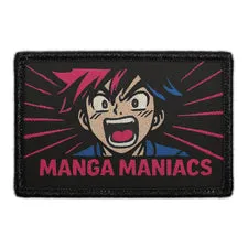 Pull Patch Manga Maniacs Japan patch 3x2 velcro