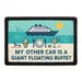 Pull Patch My Other Car Is a Giant Floating Buffet patch 3x2