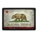Pull Patch California State Flag patch distressed