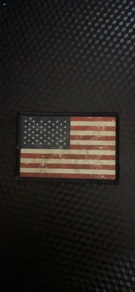 Pull Patch Merica patch med velcro tekst