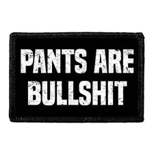 Pull Patch Pants Are Bullshit patch 1 stk sjov
