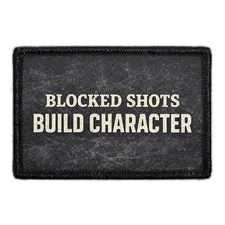Pull Patch Blocked Shots Build Character ishockeypatch