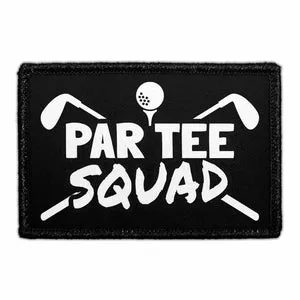 Pull Patch Par Tee Squad patch med velcro golfhold