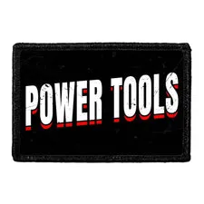 Pull Patch Power Tools patch med velcro 1 stk