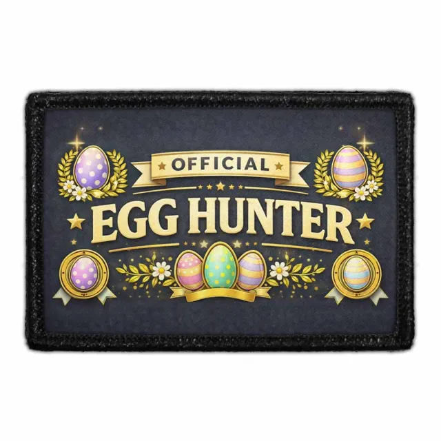 Pull Patch Official Egg Hunter patch 7,6x5 cm velcro