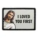 Pull Patch I Loved You First Jesus patch 7,6x5 cm kristen