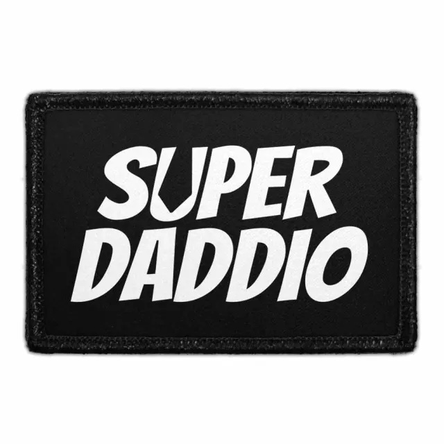Pull Patch Super Daddio patch med velcro til far