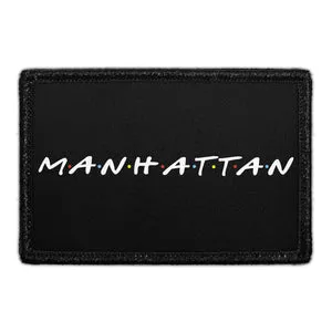 Pull Patch Manhattan Friends patch 76x51 mm velcro