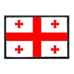Pull Patch Georgian Flag patch farve velcro