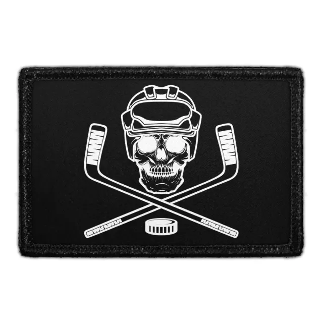 Pull Patch Hockey Goon sort patch velcro 76 mm