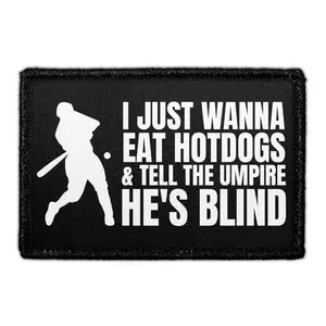 Pull Patch Hotdogs Umpire Blind patch 1 stk velcro
