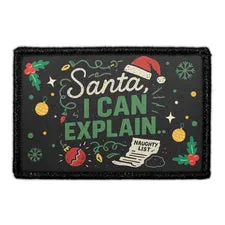 Pull Patch Santa I Can Explain patch – jul
