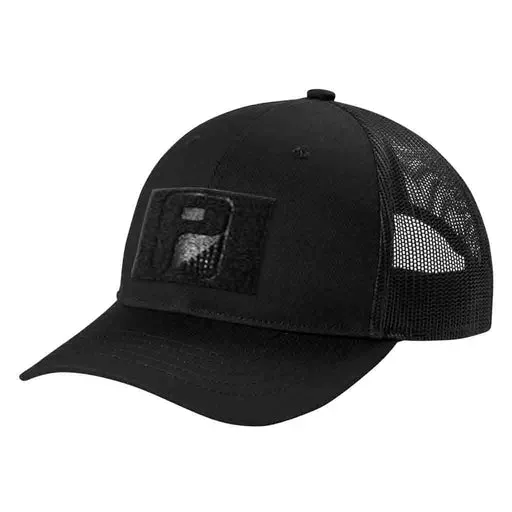 Pull Patch Youth Trucker Curved Bill børnekasket sort mesh
