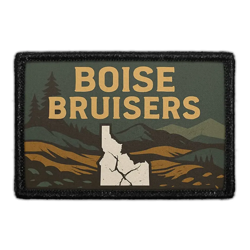Pull Patch Boise Bruisers patch 3x2 velcro