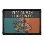 Pull Patch Florida Man Fugitives patch 76x51 velcro