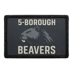 Pull Patch 5-Borough Beavers patch med velcro