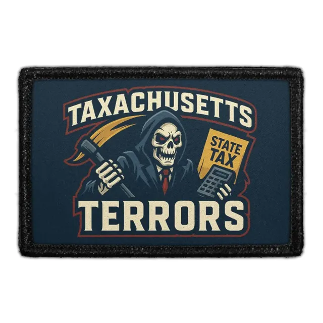 Pull Patch Taxachusetts Terrors patch 76x51 mm velcro
