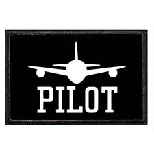 Pull Patch Pilot velcromærke 76x51 mm